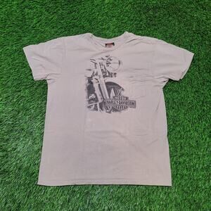 Harley-Davidson Cancun Mexico T-Shirt Womens L Boyfriend Fit